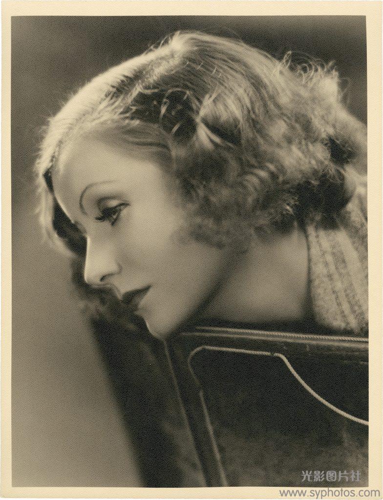 Greta Garbo by Clarence Sinclair Bull (MGM, 1933)